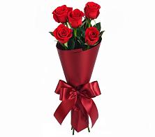Букет 5 Красных роз Эдлесс Лав в Старые Атаги