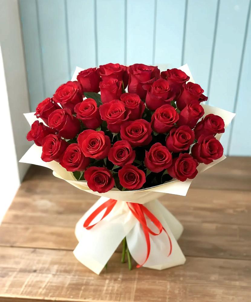 Букет 29 Красных роз в Старые Атаги