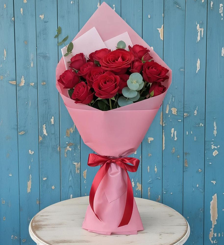 Букет цветов из: Розы в Старые Атаги