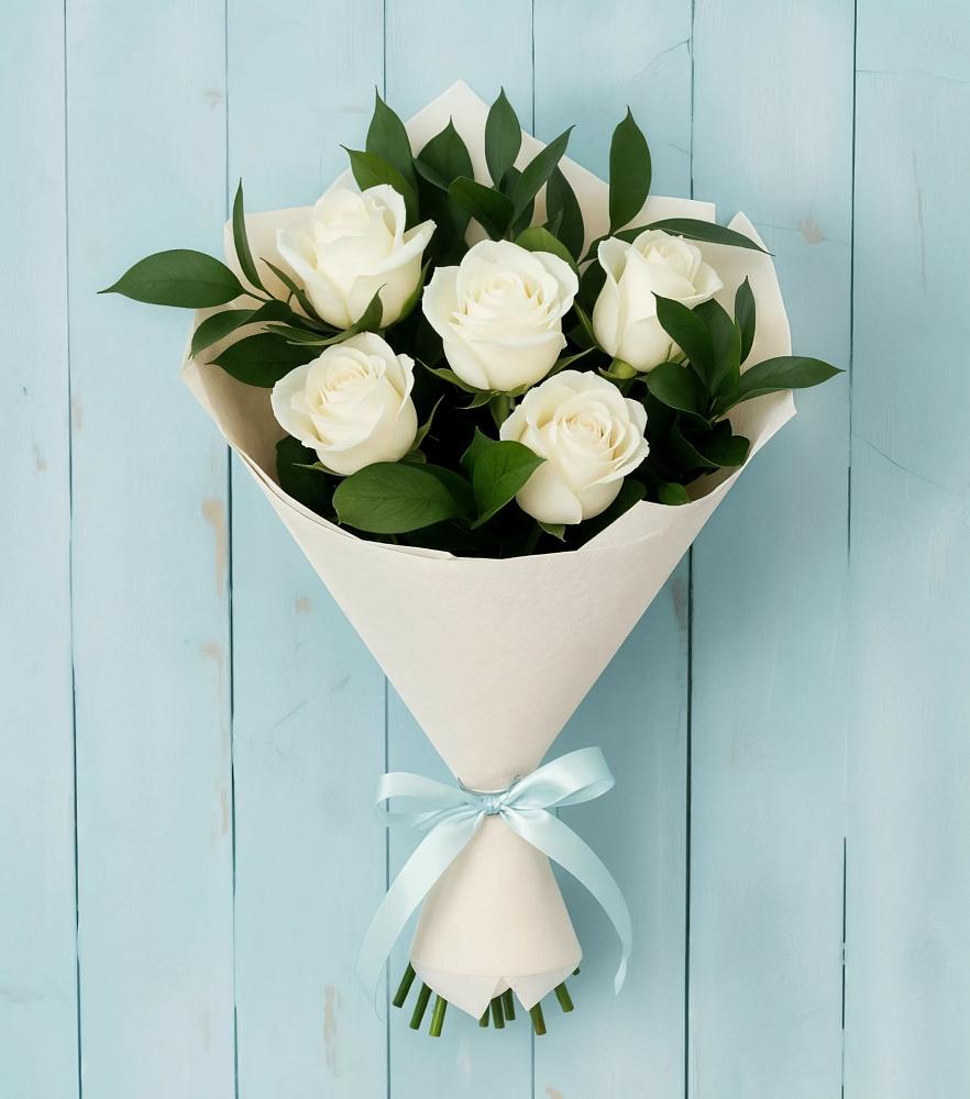 Букет цветов из: Розы в Старые Атаги