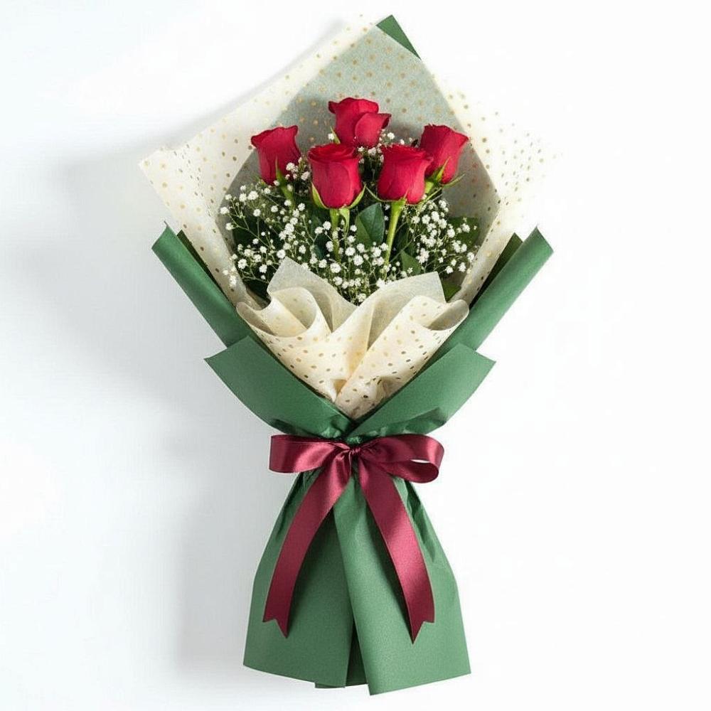 Букет цветов из: Розы в Старые Атаги