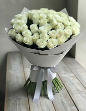 Букет 35 Белых роз в Старые Атаги