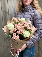 Букет цветов из:  Розы в Старые Атаги