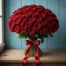 Букет Красные розы Блэк Меджик в Старые Атаги