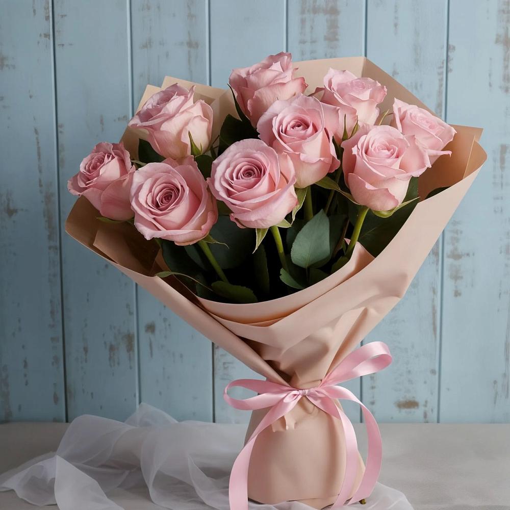 Букет цветов из: Розы в Старые Атаги