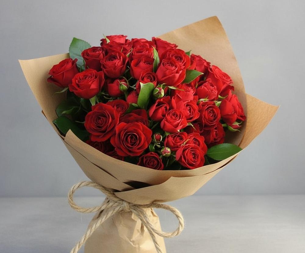 Букет Любовный роман в Старые Атаги