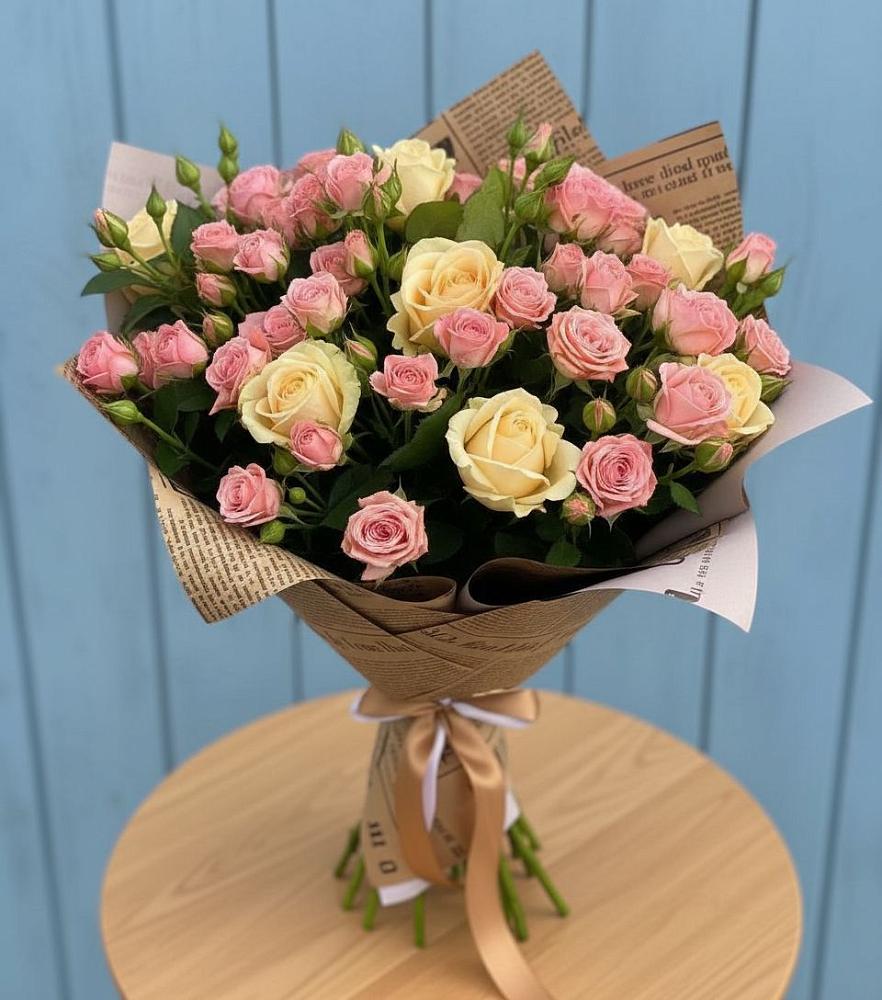 Букет цветов из: Розы в Старые Атаги