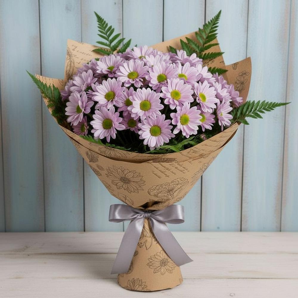Букет цветов из: Хризантемы в Старые Атаги