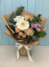 Букет цветов из:  Герберы и Хризантемы в Старые Атаги