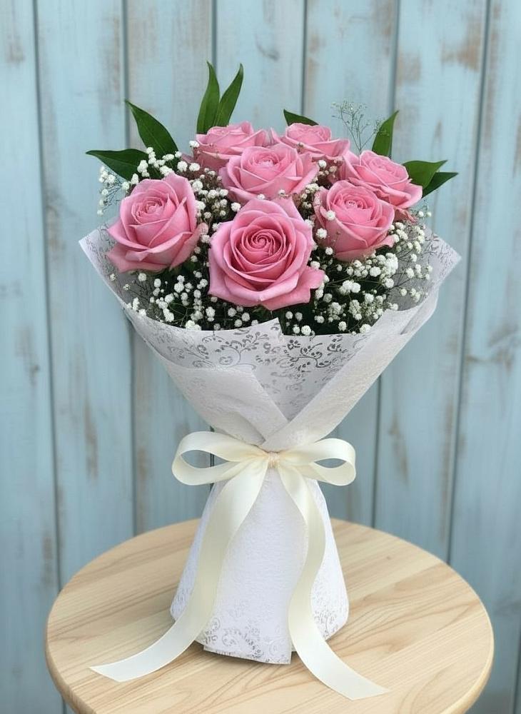 Букет цветов из: Розы в Старые Атаги