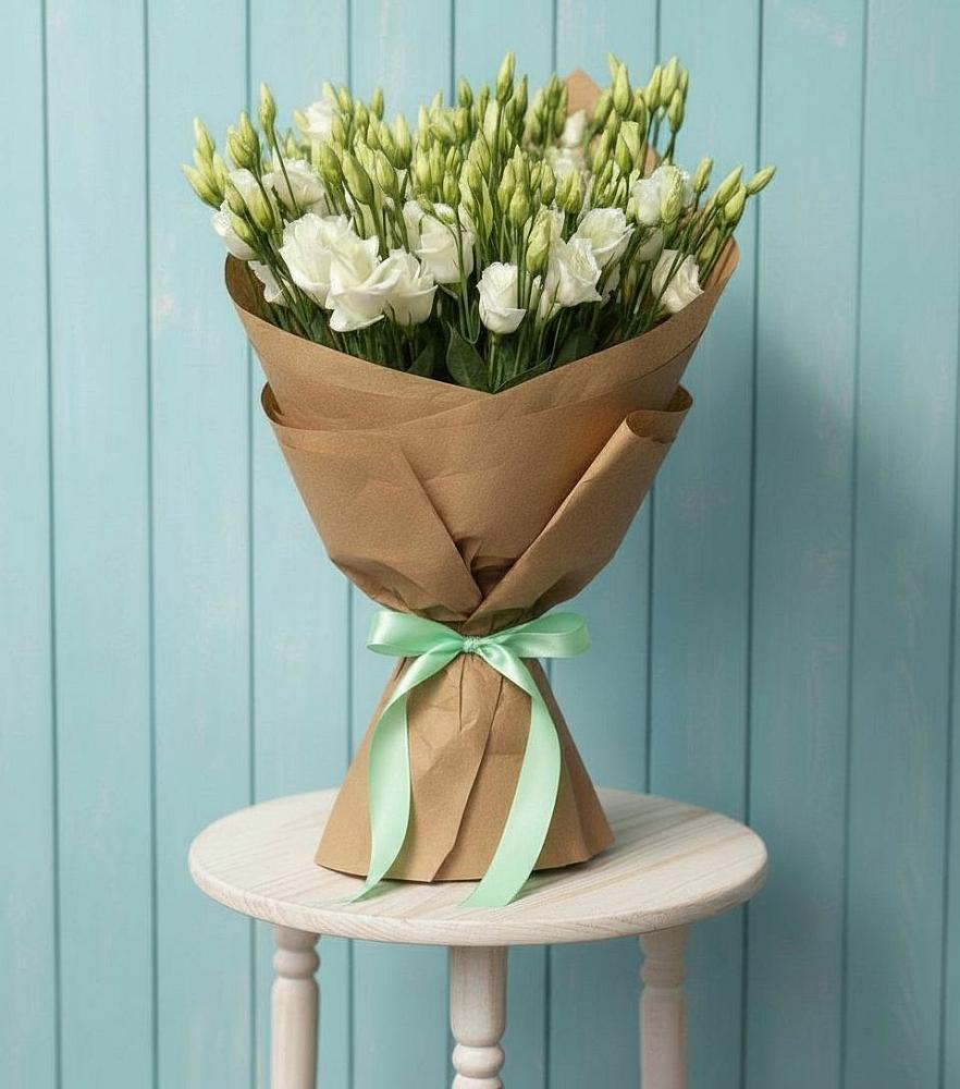 Букет цветов из: Лизиантусы в Старые Атаги