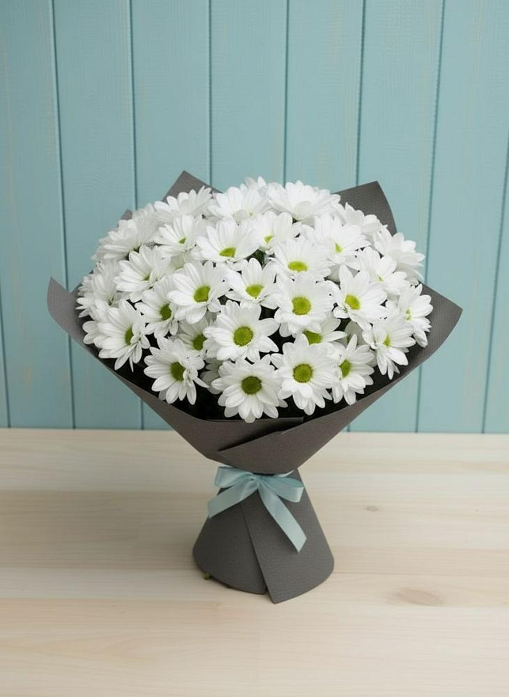 Букет цветов из: Хризантемы в Старые Атаги