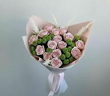 Букет цветов из:  Розы и Хризантемы в Старые Атаги