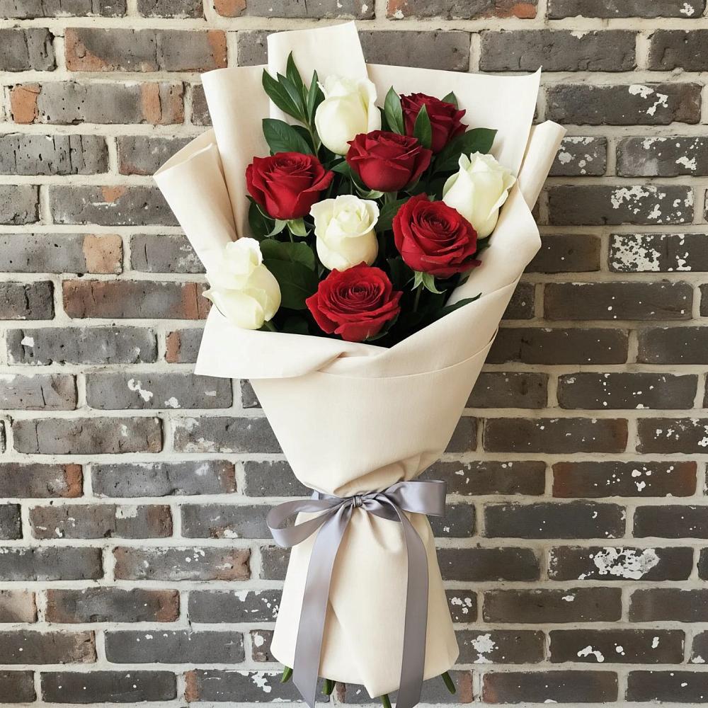 Букет цветов из: Розы в Старые Атаги