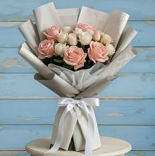 Букет цветов из:  Розы #REPLACE_PRED# Старые Атаги