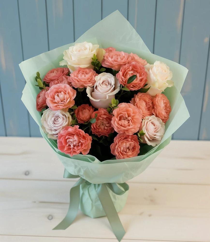 Букет цветов из: Розы в Старые Атаги