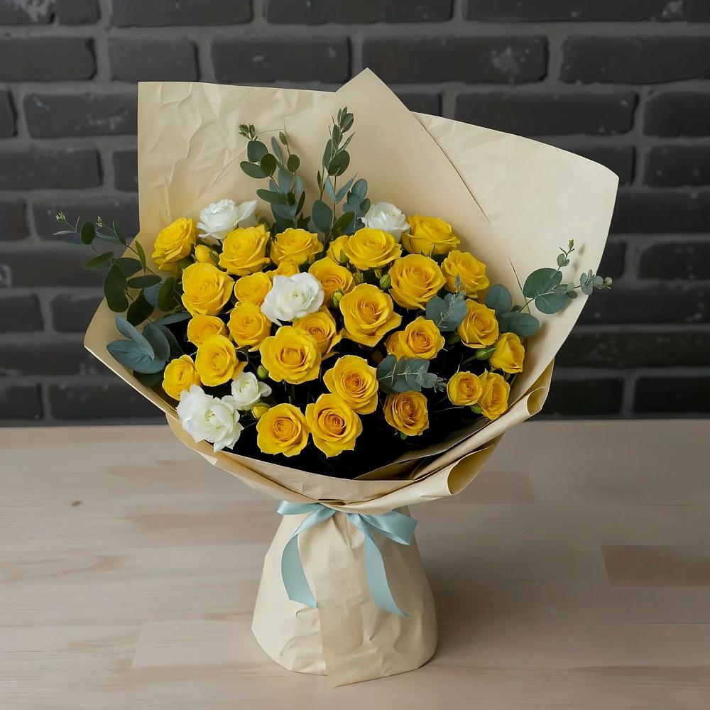 Букет цветов из: Розы в Старые Атаги