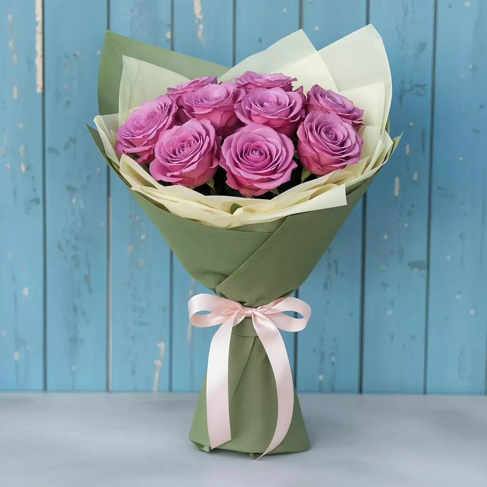 Букет Розы Фёрст Леди в Старые Атаги