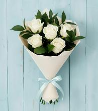 Букет цветов из:  Розы в Старые Атаги