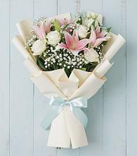 Букет цветов из:  Лилии в Старые Атаги